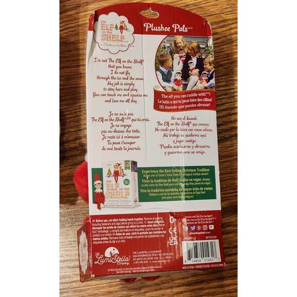 (Set of 2) 1 boy and 1 girl Plushee Pals Huggable Toys "The Elf on the Shelf" - Picture 5 of 7